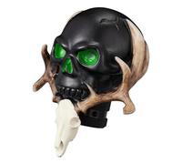 YDXHERTA Pommeau De Levier De Vitesse En Forme De Crâne Adapté À La Transmission Manuelle Universelle Accessoires De Décoration Intérieure Automobile Pièces Automobiles(Black)