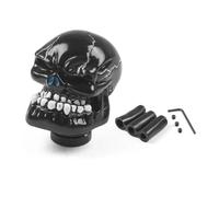 YDXHERTA Pommeau De Levier De Vitesse En Forme De Tête De Mort De Course Accessoires Décoration Pour Voiture Levier Vitesse Manuel Pour Voiture Handball Amélioration Intérieure(Black)