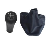 YDXHERTA Pommeau De Levier De Vitesse Manuel 5 Vitesses 6 Vitesses Avec Botte De Changement De Vitesse En Cuir Pour BMW Série 3 E90 E91 E92 E93 Pièces Automobiles(6-speed)