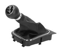 YDXHERTA Pommeau De Levier De Vitesse Manuel À 6 Vitesses Kit De Couvercle De Démarrage Accessoires De Voiture De Remplacement Pour Golf 6 A5 2005 - 2010 Pièces Automobiles(Black)