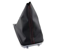 YDXHERTA Pommeau De Levier De Vitesse Manuel De Voiture Avec Couvercle De Botte Noir Collier De Guêtre Pour Golf 7 A7 MK7 GTI GTD 2013 2014 - 2018 Pièces Automobiles(Rood)