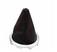 YDXHERTA Pommeau De Levier De Vitesse Pour Suzuki Swift MK2 2005 - 2010 Guêtre De Démarrage Couvercle Anti-poussière Cadre De Collier Point Rouge/noir Pièces Automobiles(Rood)