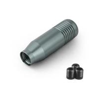 YDXHERTA Pommeau De Levier De Vitesse Universel En Aluminium 8,5 Cm Élégant Pour Voiture Transmission Manuelle JDM Amélioration Intérieure(Gray)