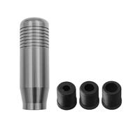 YDXHERTA Pommeau Levier Vitesse Manuel Universel En Aluminium Pour Voiture Levier De Vitesse De Transmission Manuelle Pommeau De Manette De Vitesse 8.5CM Pièces Automobiles(Gray)