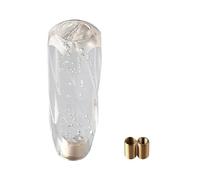 YDXHERTA Pommeau Levier Vitesse Manuel Voiture Manette Vitesse 15cm Pommeau De Levier De Vitesse À Bulle Acrylique Tête De Levier Accessoires De Voiture Pièces Automobiles(Wit)