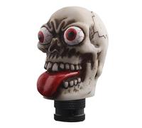 YDXHERTA Pommeaux Levier Vitesse Voiture Style Tête Crâne Engrenage Transmission Manuelle Pommeau Universel Manette Modifié Pièces Automobiles