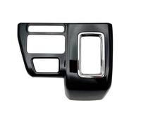 YDXHERTA Pour Daihatsu Pour Atrai Pour Hijet Cargo 2021 2022 2023 ABS Chrome Panneau De Changement De Vitesse Couvercle De Console Centrale Cadre De Garniture Amélioration Intérieure(Black)