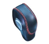 YDXHERTA Pour Focus Pour EcoSport Pour Escape Pour Fusion Pour C-Max Energi Wagon Pour Fiesta Cache-pommeau De Levier De Vitesse En PU Et Fibre De Carbone Amélioration Intérieure(Rood)