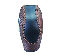 YDXHERTA Pour Focus Pour EcoSport Pour Escape Pour Fusion Pour C-Max Energi Wagon Pour Fiesta Cache-pommeau De Levier De Vitesse En PU Et Fibre De Carbone Amélioration Intérieure(Carbon Fiber brown)