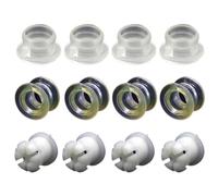 YDXHERTA Pour Golf MK4 Pour Polo Pour Bora Pour Jetta 12 Pièces Manchon En Caoutchouc Pour Tringlerie Boîte Vitesses Manuelle Kit Réparation Bague Câble Amélioration Intérieure