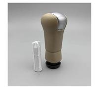 YDXHERTA Pour Nissan Pour Tiida Pour Qashqai Pour Livina 2005-2010 Tête De Levier De Vitesses À Transmission Manuelle Stylo De Changement De Vitesse Amélioration Intérieure(Beige)