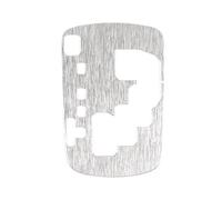 YDXHERTA Pour Toyota Hilux 2015-2020 Alliage D'aluminium Autocollants Décoratifs Pour Panneau D'affichage De Boîte De Vitesses Accessoires D'intérieur Amélioration Intérieure