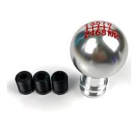 YDXHERTA Réaménagement Automobile Poignée De Vitesse Tête De Changement De Vitesse Manuelle 5/10 Vitesses Pommeau De Levier De Vitesse Universel En Métal Pièces Automobiles(Silver,10-speed)