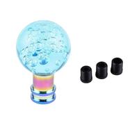 YDXHERTA Tête D'engrenage Automobile Boule Cristal Poignée D'engrenage Transparente Engrenage Manuel Engrenage Automatique Levier Vitesse Universel Modifié Pièces Automobiles(Groen)