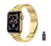YDxingY Bracelet de montre Métal Compatible avec Amazfit GTS 20mm,Bracelet en Acier Inoxydable,pour GTS4,GTS4 Mini,GTS2,GTS2 Mini,GTS3,Or