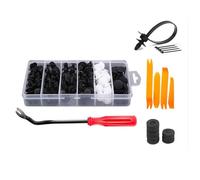 Ydxlcsyy 100 pièces Clips de Maintien de Voiture,Clips de Pare-Chocs Anti-décrochage,Pièces de Fixation pour l'automobile,pour Fiat 500 500E 500C 500L 500X 500S