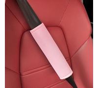 Ydxlcsyy 2 pièces de Coussinets pour Ceinture de sécurité Automobile,Coussinets d'épaule Respirants pour Ceinture de sécurité,pour LR3 LR4 Sport Discovery,1 Pair of Pink Ice Silk Shoulder Pads