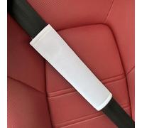Ydxlcsyy 2 pièces de Coussinets pour Ceinture de sécurité Automobile,Coussinets d'épaule Respirants pour Ceinture de sécurité,pour Infiniti 2 Door Coupe G37,1 Pair of White Ice Silk Shoulder Pads