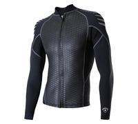 YDYAENIO combinaison de plongée Vêtements de plongée deux pièces for hommes, veste Camouflage en néoprène à manches longues, for surf et apnée, 2mm(Jacket 01,XXL)