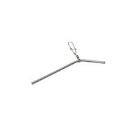 YDYAENIO Connecteurs d'équilibrage de pêche en Laiton Petite Taille - Accessoires Anti-emmêlement for Perche d'alimentation 5/7/9/12 cm Ensemble 5 pièces for pêcheurs Activités de pêche(7CM-5PCS)