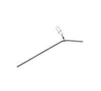 YDYAENIO Connecteurs d'équilibrage de pêche en Laiton Petite Taille - Accessoires Anti-emmêlement for Perche d'alimentation 5/7/9/12 cm Ensemble 5 pièces for pêcheurs Activités de pêche(12CM-5PCS)