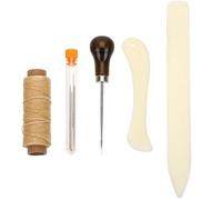 YDYAENIO Kit Reliure Livre Ensemble d'outils Kit de couture Reliure voyage Matériel livre Outils et fournitures Fabrication Bricolage Travail Pliage