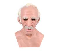 YDZYFFS Masque Halloween - Masques D'Halloween Réaliste Pour Adultes, Masque De Vieil Homme En Latex, Masques De Grand-père Anti-rides(#3)