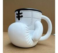 YDZYFFS Tasse A Cafe - Verre A Eau - Mug, Mug Gant De Boxe 3D, Tasse À Café Fantaisie Unique De 35 Cl, Chope À Bière Au Design Cool, Mugs À Thème Sportif, Mugs Gant De Boxe Fait Main(Red)
