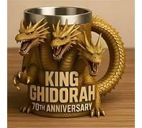 YDZYFFS Verre A Eau - 300ML Tasse A Cafe - Mug, Mug Monstre En Résine 3D, Sculpture Décorative Pour Bureau, Mugs À Bière, Tasse À Café Fantaisie, Célébrez Le Roi Des Monstres Avec Style Et Charme(#1)