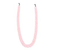 YEA Longe de lunettes Chaîne de Lunettes Simple Lanière de Porte-lunettes de Lecture de Lunettes de Antidérapante( HB032 Rose 2001