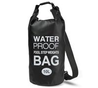 Yeabett Sac étanche étanche avec bandoulière réglable pour la natation, le camping, le kayak, la plage, Noir , 10L(1-Pack), Poches étanches