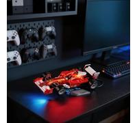 YEABRICKS Lampe LED pour Lego-11375 Icons Ferrari F2004 et Michael Schumacher Building Blocks Model (kit de construction non inclus)