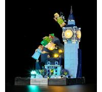 YEABRICKS Lampe LED pour Lego-43232 Disney Peter Pan et Wendy's Flight over London Building Blocks Model (ensemble Lego non inclus)