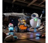 YEABRICKS Lampe LED pour Lego-43279 Disney Wall-E et EVE - Kit de construction non inclus