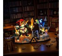 YEABRICKS Lampe LED pour Lego-77093 La légende de Zelda Ocarina of Time - Modèle de blocs de construction de la bataille finale (kit de construction non inclus)