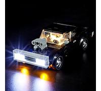 YEABRICKS LED Light pour Lego-76912 Speed Champions Fast & Furious 1970 Dodge Charger R/T Modèle de Blocs de Construction (Ensemble Lego Non Inclus)