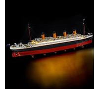 YEABRICKS LED Lumière pour Lego-10294 Creator Expert Titanic Modèle de Blocs de Construction (Ensemble Lego Non Inclus)