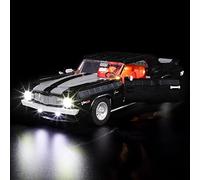 YEABRICKS LED Lumière pour Lego-10304 Icons Chevrolet Camaro Z28 Modèle de Blocs de Construction (Ensemble Lego Non Inclus)