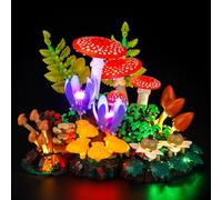YEABRICKS LED Lumière pour Lego-11505 Botanicals Les Champignons des Bois Modèle de Blocs de Construction (Ensemble Lego Non Inclus)