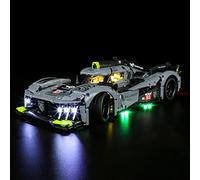 YEABRICKS LED Lumière pour Lego-42156 Technic Peugeot 9X8 24H Le Mans Hybrid Hypercar Modèle de Blocs de Construction (Ensemble Lego Non Inclus)