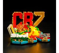 YEABRICKS LED Lumière pour Lego-43012 Editions Cristiano Ronaldo - Best of Modèle de Blocs de Construction (Ensemble Lego Non Inclus)