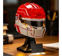 YEABRICKS LED Lumière pour Lego-43014 Editions Scuderia Ferrari HP Casque de Charles Leclerc Modèle de Blocs de Construction (Ensemble Lego Non Inclus)