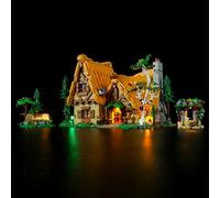 YEABRICKS LED Lumière pour Lego-43242 Disney La Chaumière de Blanche-Neige et des Sept Nains Modèle de Blocs de Construction (Ensemble Lego Non Inclus)
