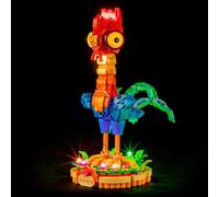 YEABRICKS LED Lumière pour Lego-43272 Disney Heihei Modèle de Blocs de Construction (Ensemble Lego Non Inclus)