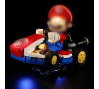 YEABRICKS LED Lumière pour Lego-72037 Super Mario Mario Kart: Mario et Kart Standard Modèle de Blocs de Construction (Ensemble Lego Non Inclus)