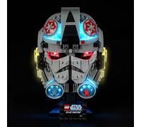 YEABRICKS LED Lumière pour Lego-75429 Star Wars Le Casque du Pilote de at-at Modèle de Blocs de Construction (Ensemble Lego Non Inclus)