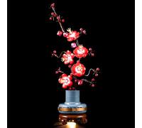 YEABRICKS Lumière LED pour 10369 modèles de blocs de construction de fleurs de prunier (kit non inclus)