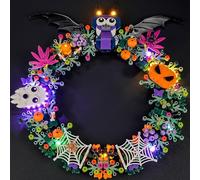 YEABRICKS Lumière LED pour Lego-40825 - Modèle de blocs de construction - Couronne d'Halloween (kit de construction non inclus)
