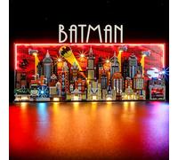 YEABRICKS Lumière LED pour Lego 76271 DC Batman : la série animée Gotham City modèle de blocs de construction (kit Lego non inclus)