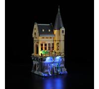 YEABRICKS Lumière LED pour Lego 76463 Harry Potter TM Château Poudlard : Ailes de maladie, modèle de blocs de construction (ensemble de blocs de construction non inclus)